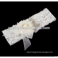 Garments nuptiales Appliques strass Appliques de cristal White White Garment